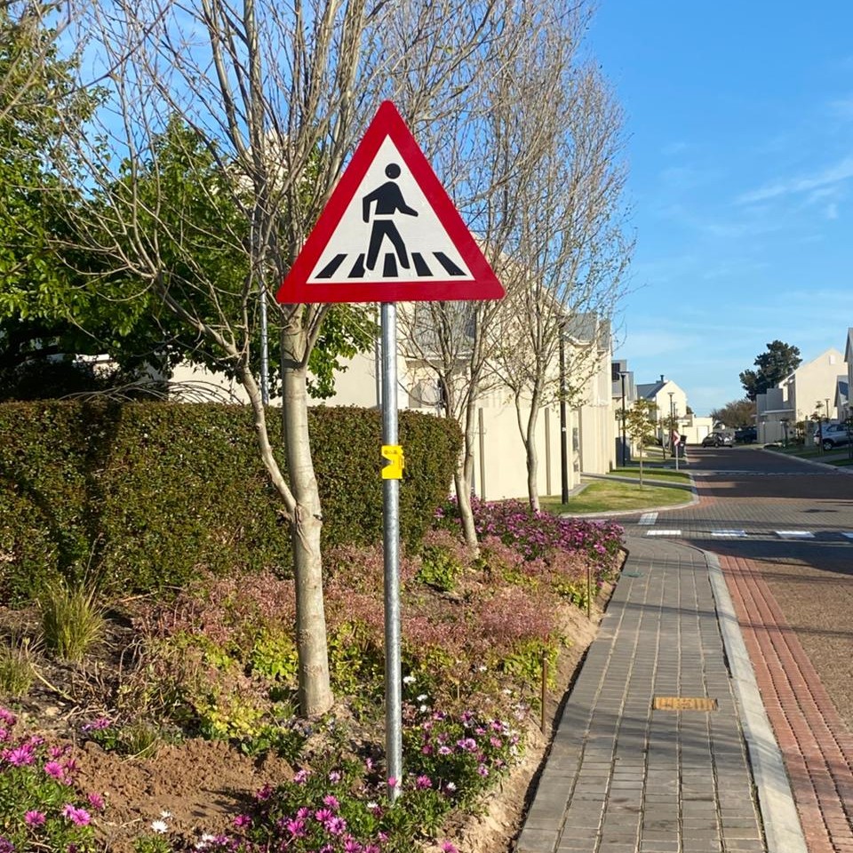 Road Signs Warning pedestrian Crossing